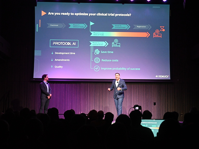 Picture of product launch-Event Risklick