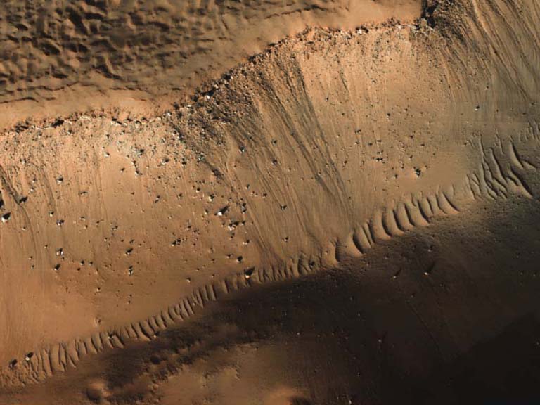 Felsen auf dem Mars